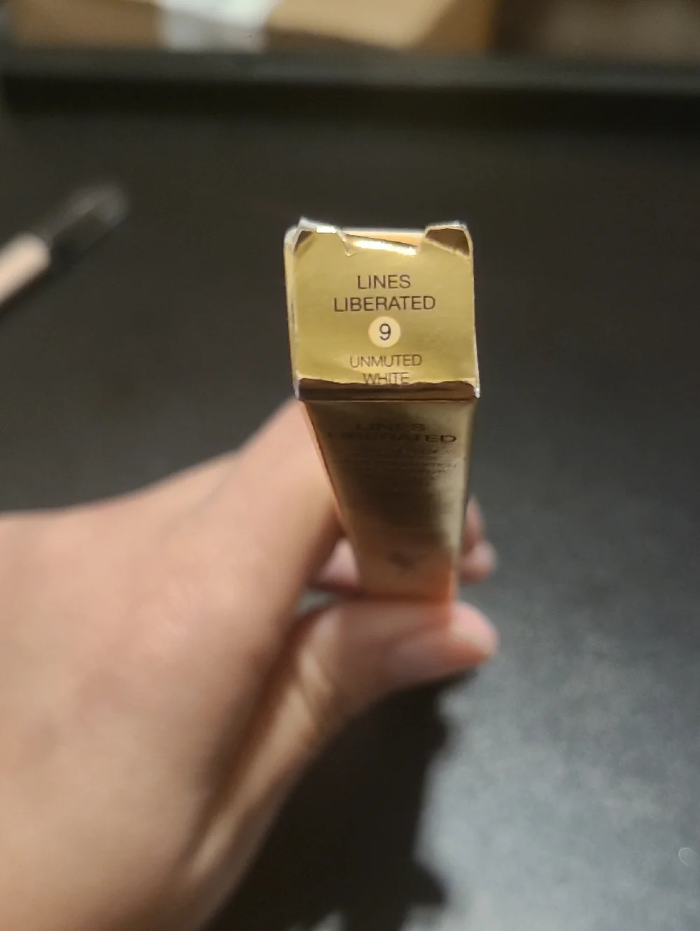 YSL NIB Unmuted Whte Lines Liberated Waterproof Eyeliner